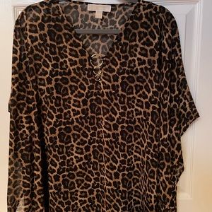 Woman’s poncho style top